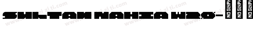 Sultan Nahia W20字体转换